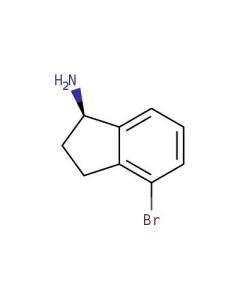 Astatech (R)-4-BROMO-2,3-DIHYDRO-1H-INDEN-1-AMINE, 95.00% Purity, 0.1G